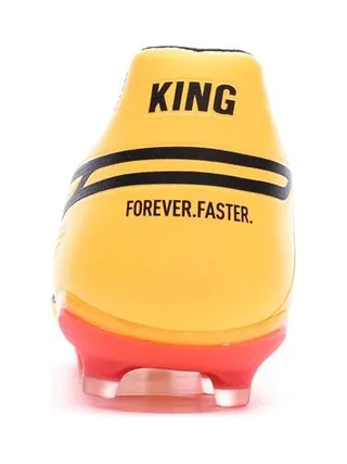Chaussures de Foot Jaunes/Noires Homme Puma King Pro FG/AG 3