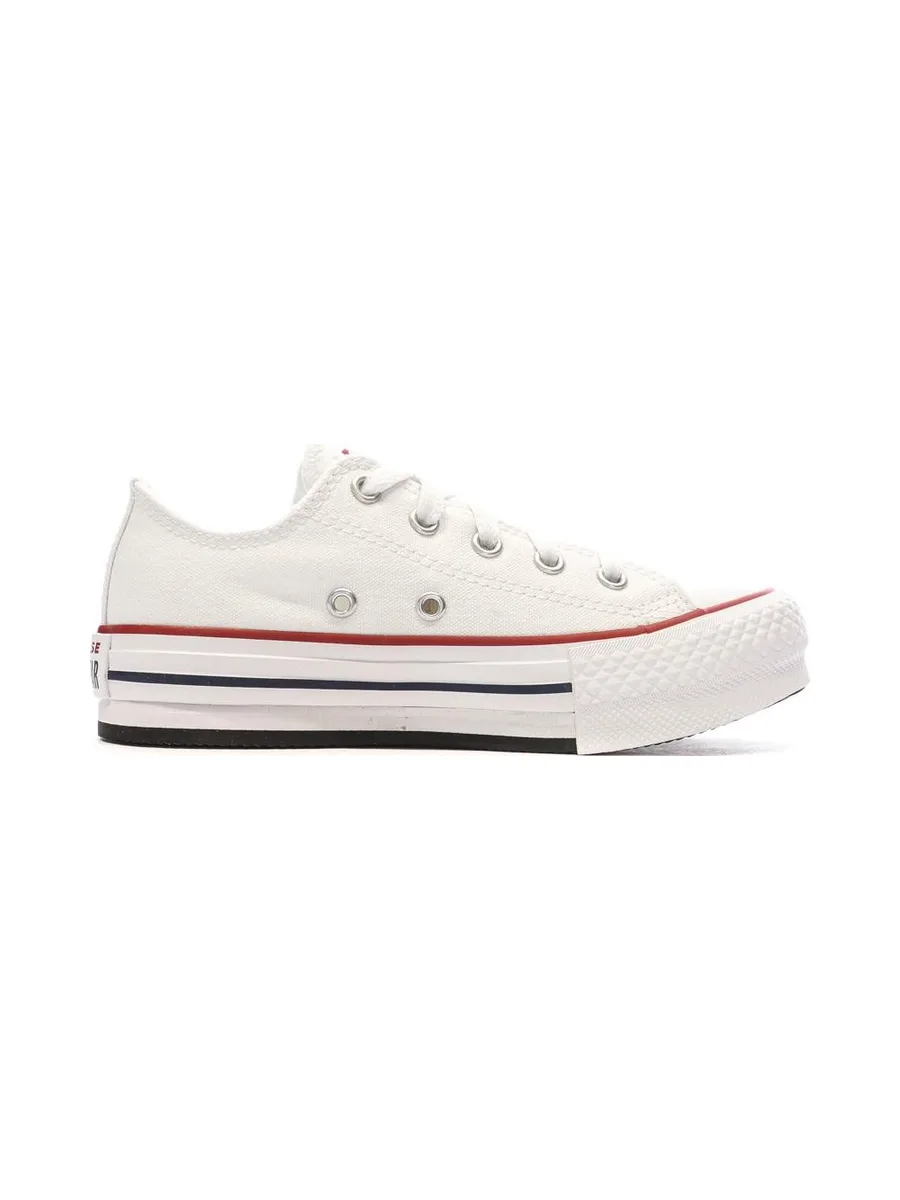 Baskets Blanches Fille Converse All Star Eva 3