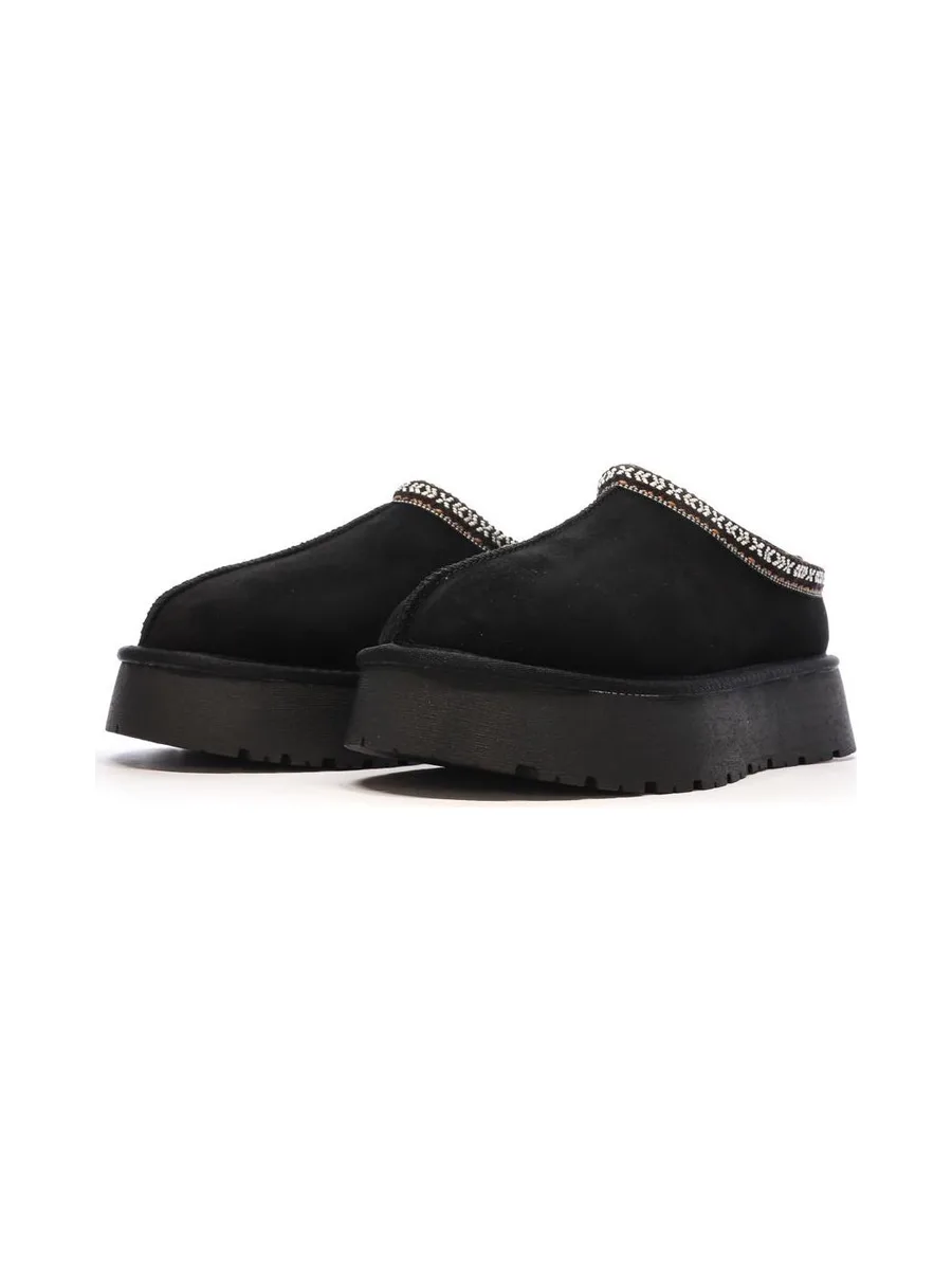 Chaussons Noires Femme Xti Microfiber 7