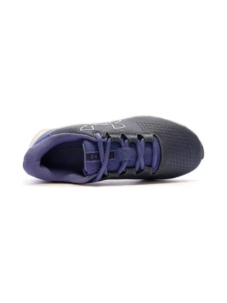 Chaussures de Running Noire/Bleu Femme Under Armour Charged Pursuit 4