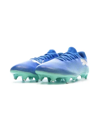 Chaussures de Foot Bleues Homme Puma Future 7 Play MxSG 6