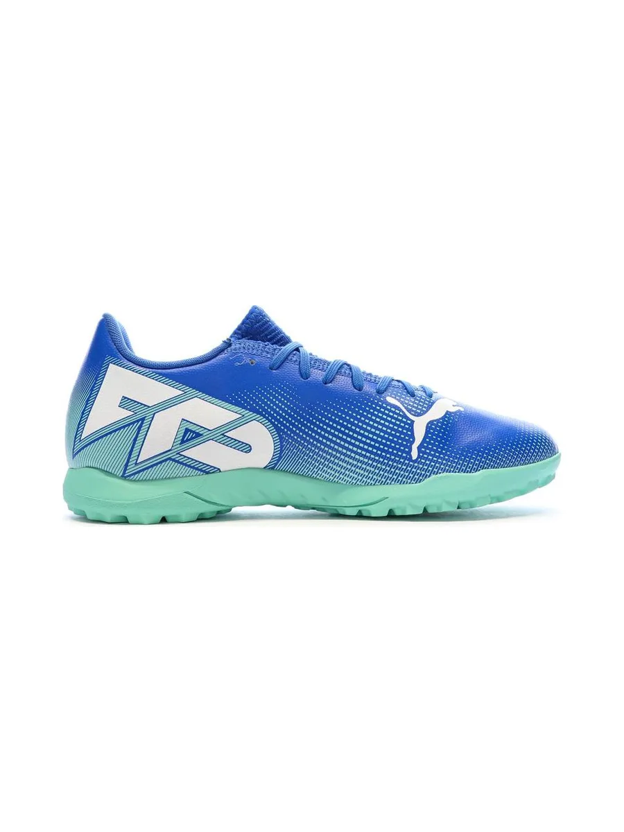Chaussures de Foot Bleues Homme Puma Future 7 Play TT 3
