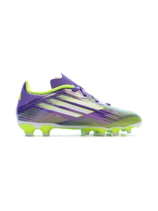 Baskets Violet/Verte Garçon Adidas F50 League 2