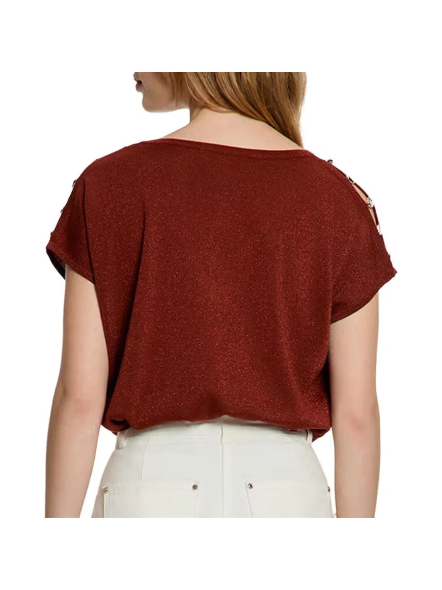 Pull Bordeaux Femme Morgan MRINGO 3