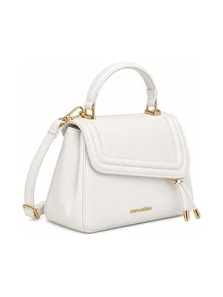 Sac à Bandoulière Blanc Femme Manoukian Melissa 1