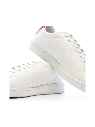 Baskets Blanches/rouge Homme Le Coq Sportif Phenix 7