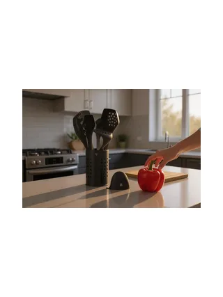 Set d'ustensiles de cuisine en thermoplastique JESPER - 9 pièces 6