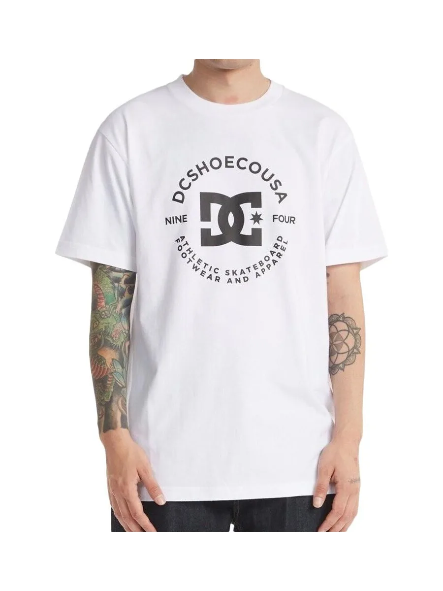 T-Shirt Blanc Homme Dc shoes Pilot 2