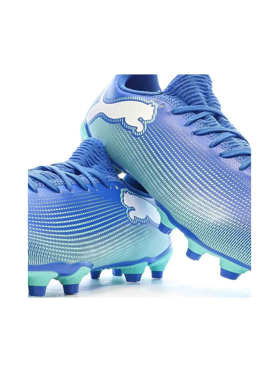 Chaussures de football Bleu Homme Puma Future 7 FG/AG 7
