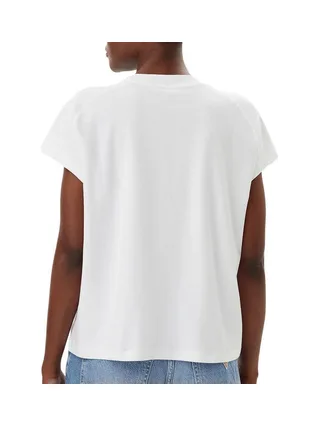 T-Shirt Blanc Femme Tommy Hilfiger Mdrn 2