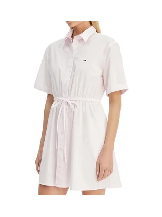 Robe Rose/Blanche Femme Tommy Hilfiger Stripe 1