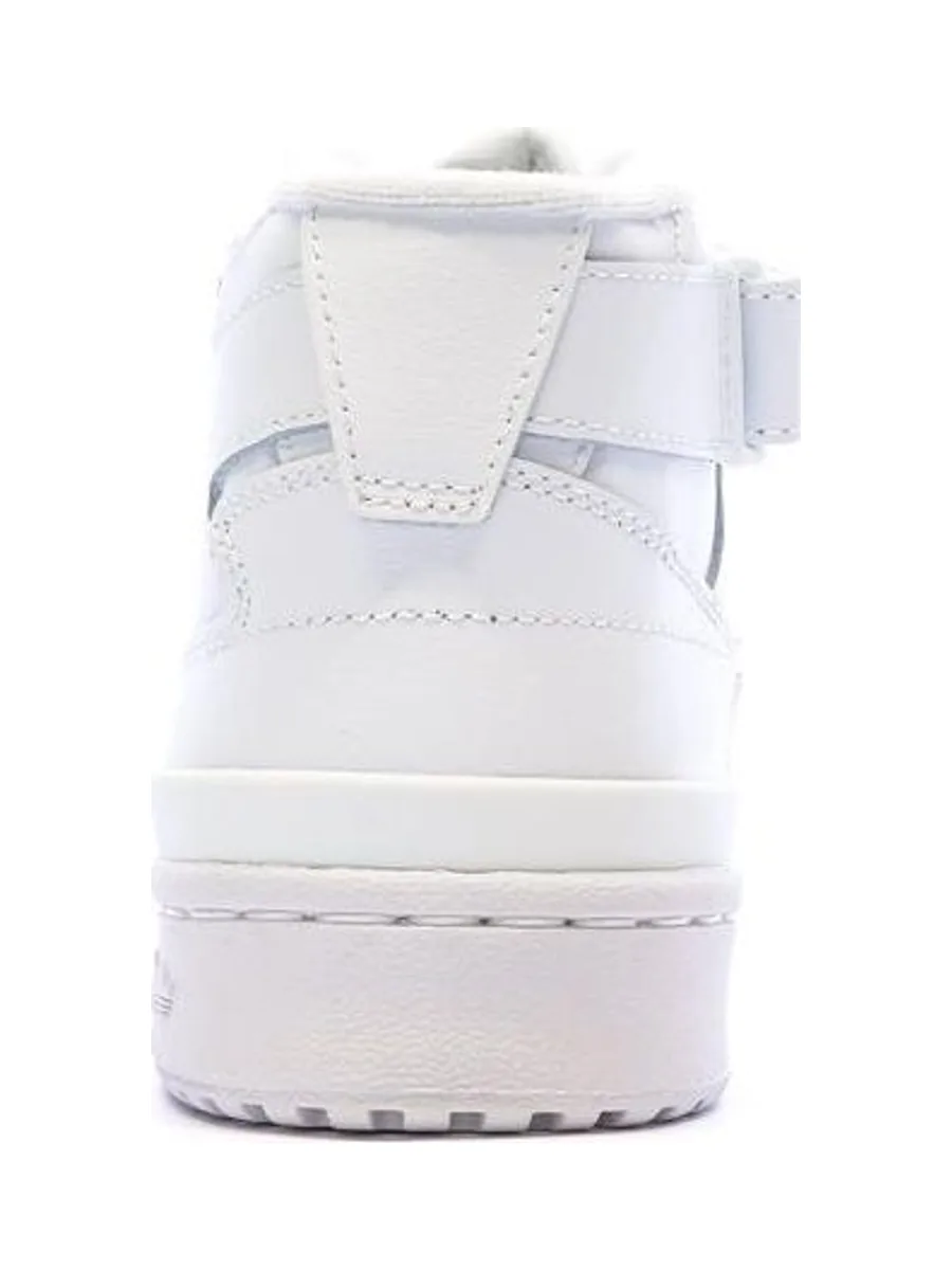 Baskets Blanches Homme Adidas Forum Mids 4