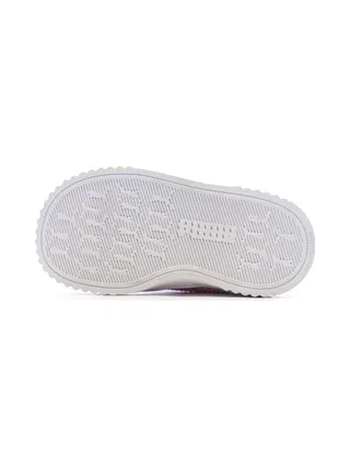 Baskets Blanche Fille Puma Carina 3.0 Blurry Dr 4