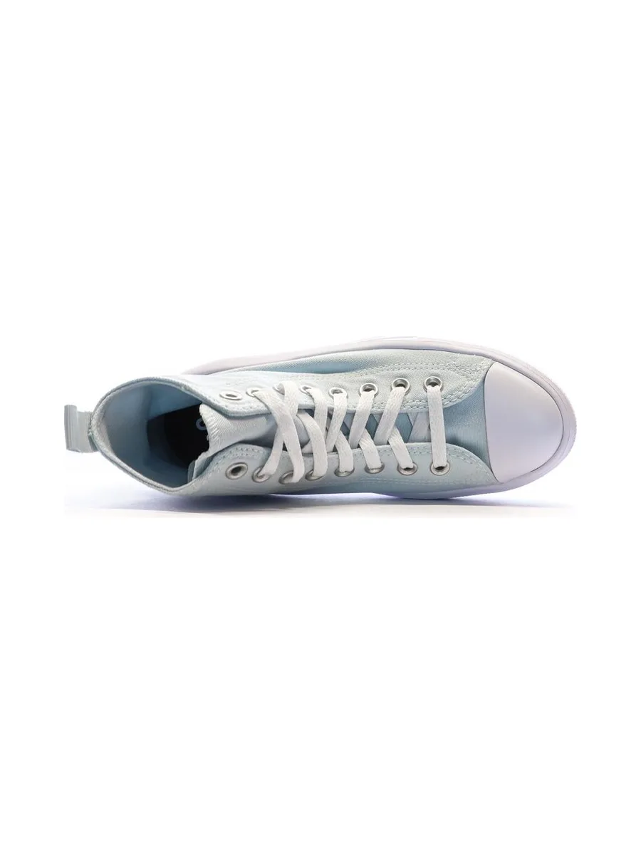 Baskets Bleu Ciel Femme Converse Chuck Taylor All Star Move 5
