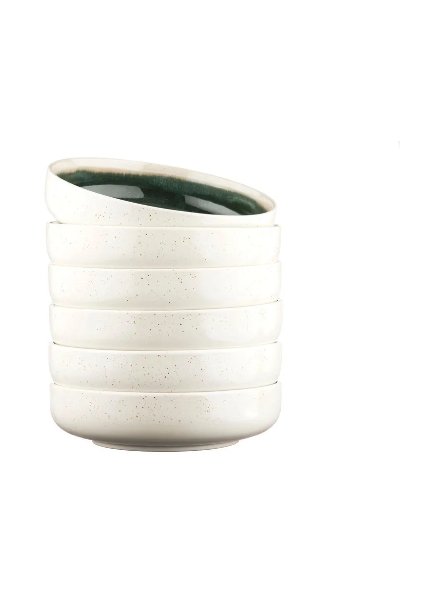 Bol OXYGEN Ø22cm - 6 pièces - Vert de gris 21