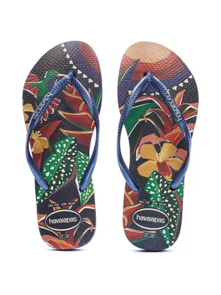 Tongs Marine Femme Havaianas Slim Tropical 3