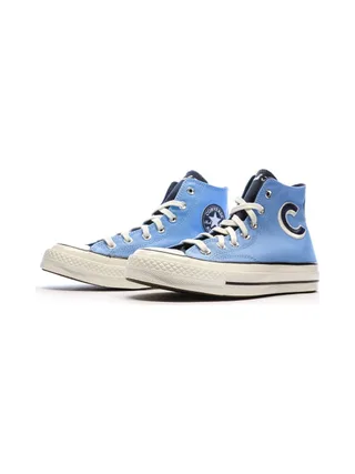 Baskets Bleues Mixte Converse Chuck 70 Letterman 6