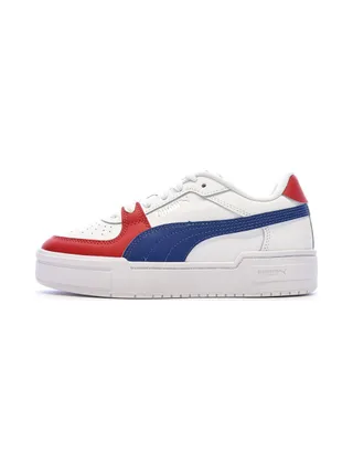 Baskets Blanches/Bleues Garçon Puma Ca Pro Block 1