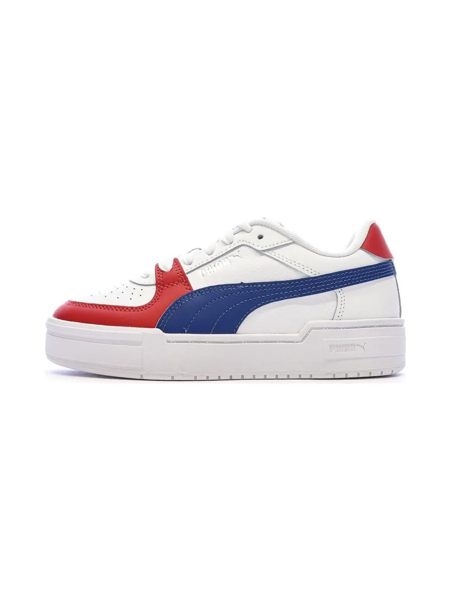 Baskets Blanches/Bleues Garçon Puma Ca Pro Block 2