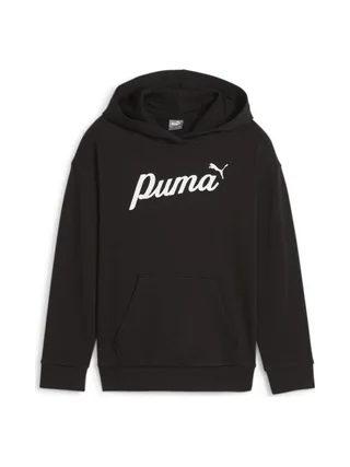 Sweat Noir Fille Puma Script 1