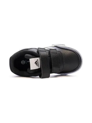 Baskets Blanches/Noires Garçon Adidas Tensaur 4