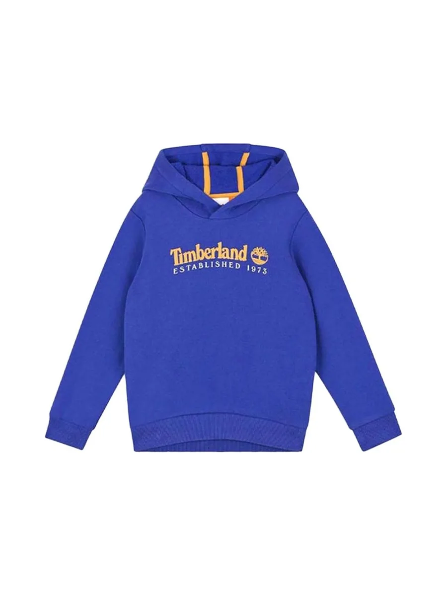 Sweat Marine/Jaune Garçon Timberland T25U56 2