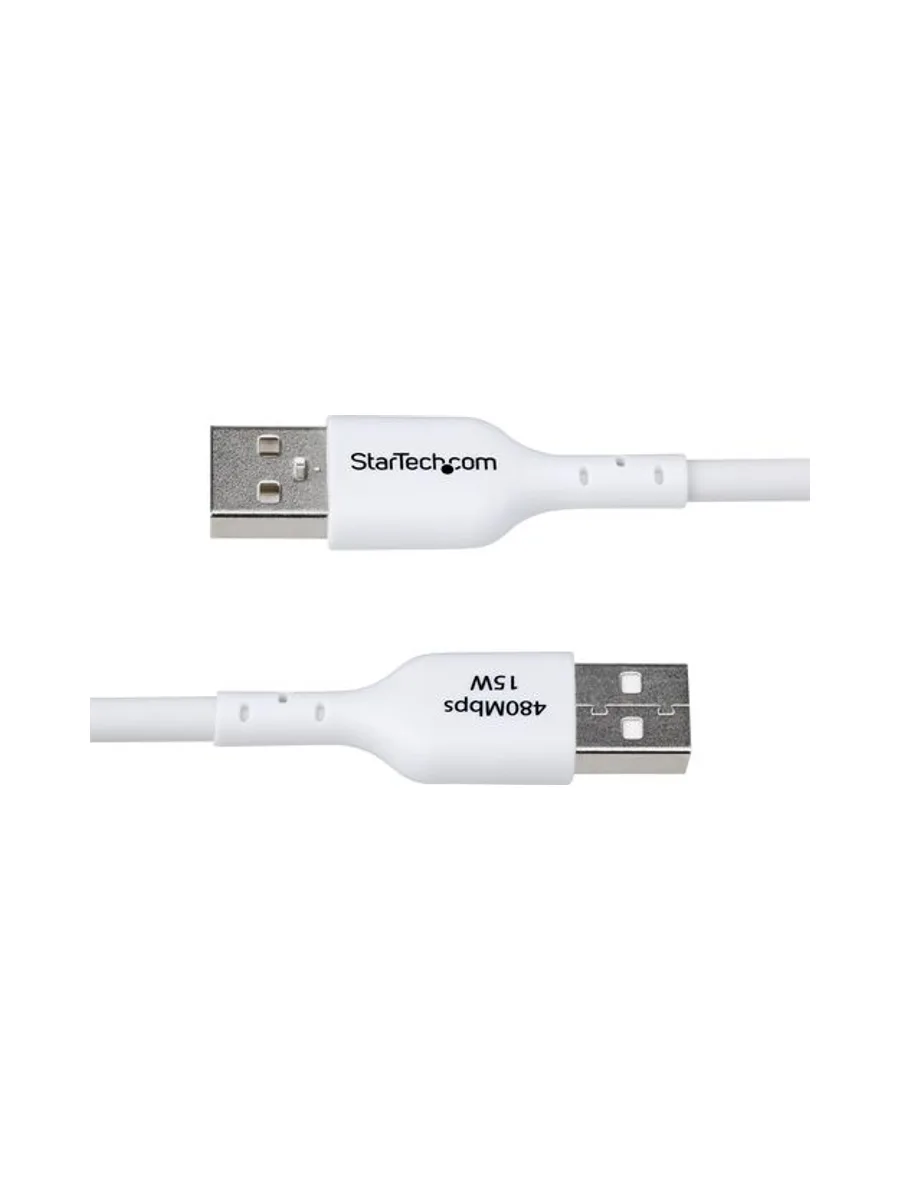3m White USB-A to USB-C Charging Cable 4