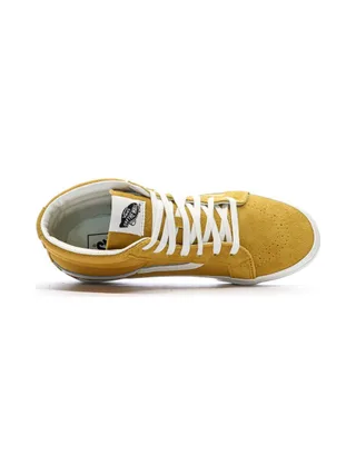 Baskets Jaune Homme Vans Sk8-mid Reissue 4