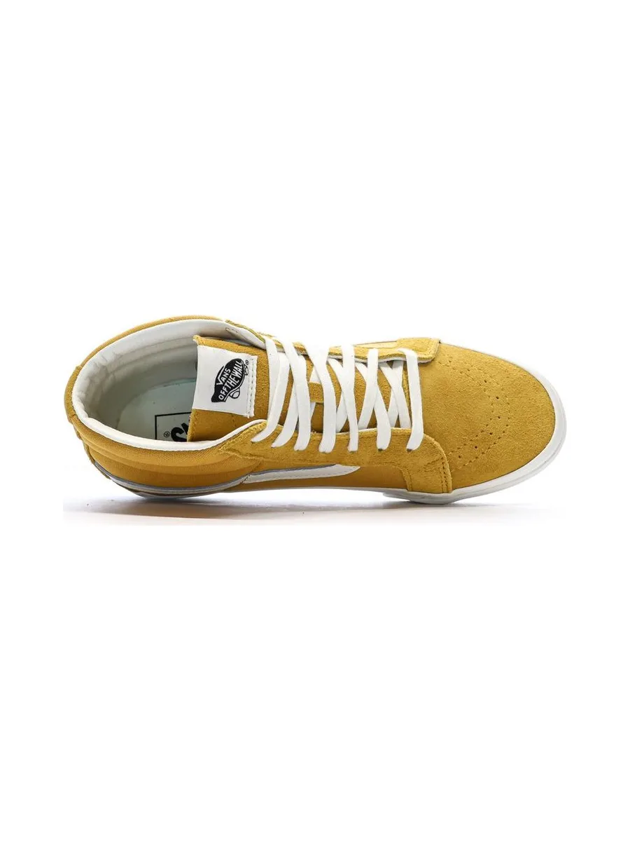 Baskets Jaune Homme Vans Sk8-mid Reissue 5