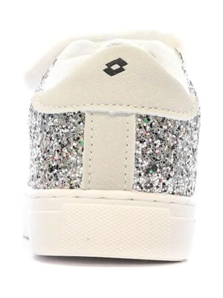 Baskets Blanches Fille Lotto Plaisance 4