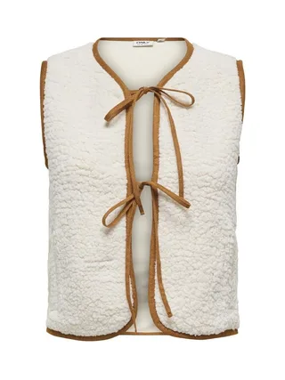 Gilet Beige Femme Only Agate 1