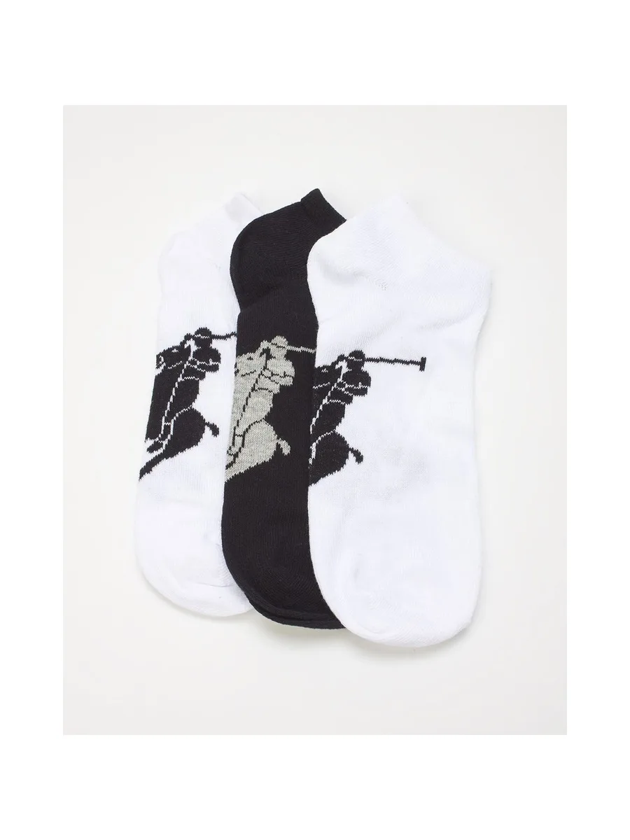 POLO RALPH LAUREN 449655205 - Lot de 3 chaussettes 8