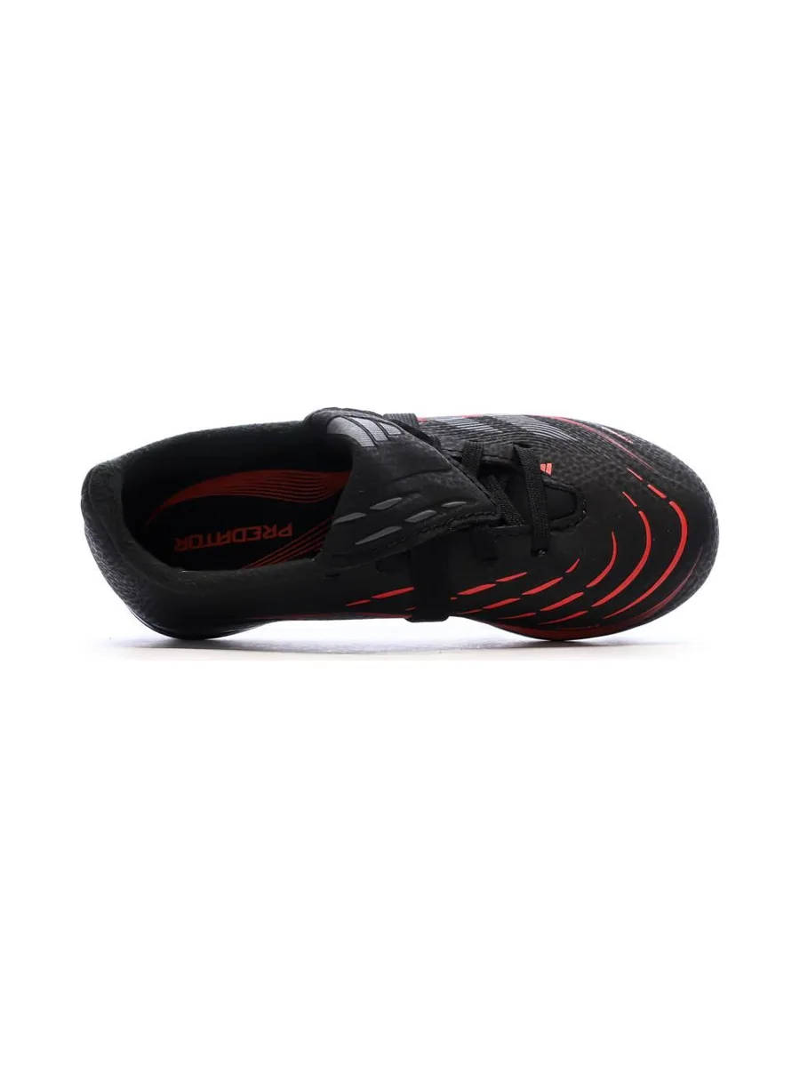 Chaussures de Foot Noires Junior Adidas Predator League FT SG 5