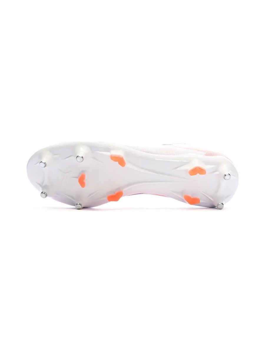 Chaussures de football Blanches/Oranges Homme Puma Ultra 5 Matchs 6