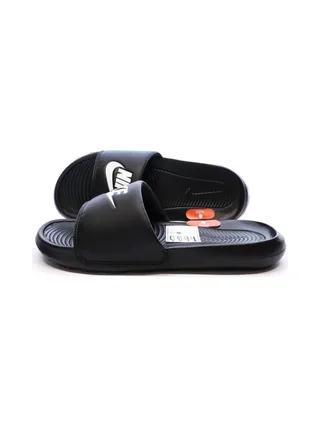 Claquettes Noires Femme Nike Victori 1