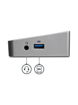 Triple-Video Docking Station for Laptops 3