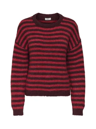 Pull Noir/Rouge Femme JDY Zoey 1