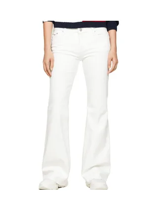 Jean Regular Blanc Femme Tommy Hilfiger Sophie 1