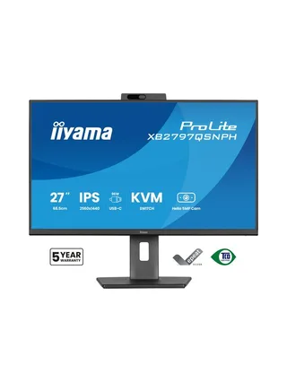 iiyama ProLite XB2797QSNPH-B1 27IN IPS LCD 4MS 2560X1440 350CD/M2 HDMI/DP/USB 2 computer monitor 2