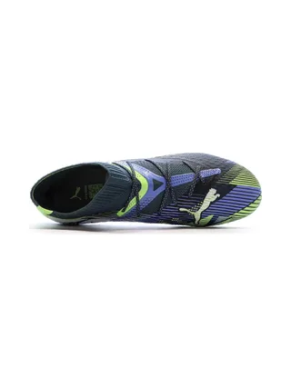Chaussures de Foot Marines/Vertes Homme Puma Future 7 Ultimate FG/AG 4