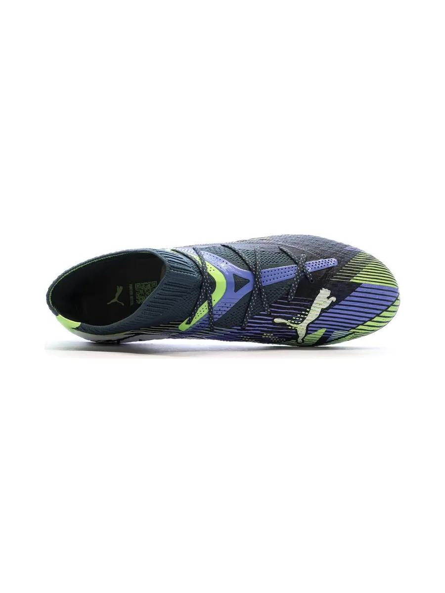 Chaussures de Foot Marines/Vertes Homme Puma Future 7 Ultimate FG/AG 5