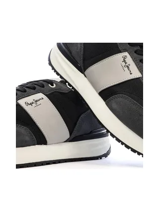 Baskets Noir Homme Pepe jeans Buster Supra 7