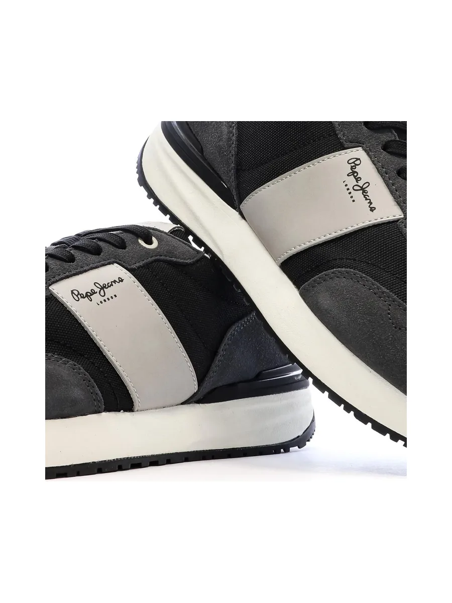 Baskets Noir Homme Pepe jeans Buster Supra 8