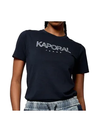 T-Shirt Noir Femme Kaporal VAPORE 1
