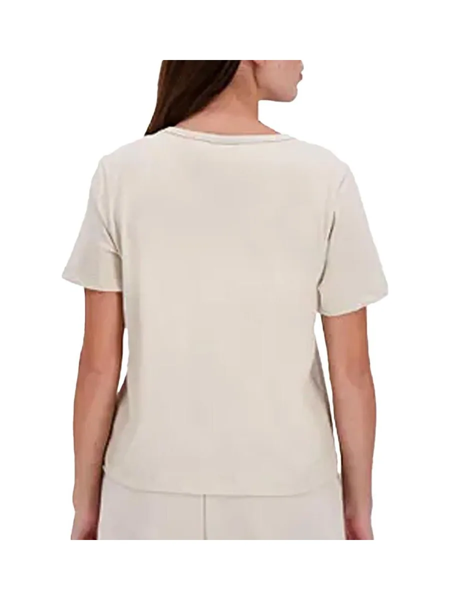T-Shirt Beige Femme Le Coq Sportif Contemporain 3