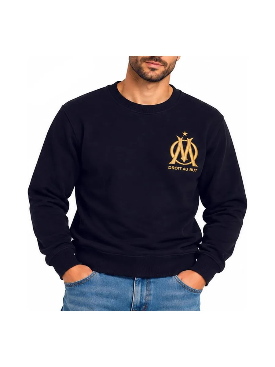 Sweat Marine/Doré Homme Olympique de Marseille 2