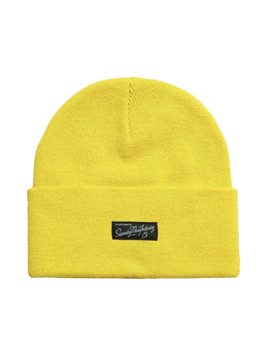 Bonnet Jaune Mixte Superdry Vintage Classic Beanie 2