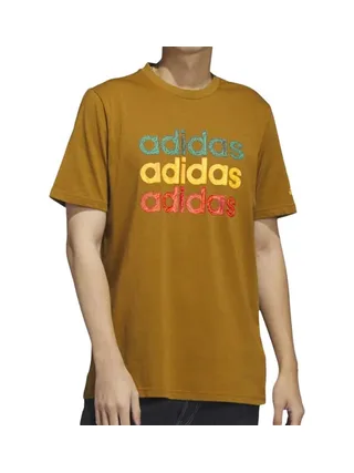 T-shirt Marron Homme Adidas Mult G 1