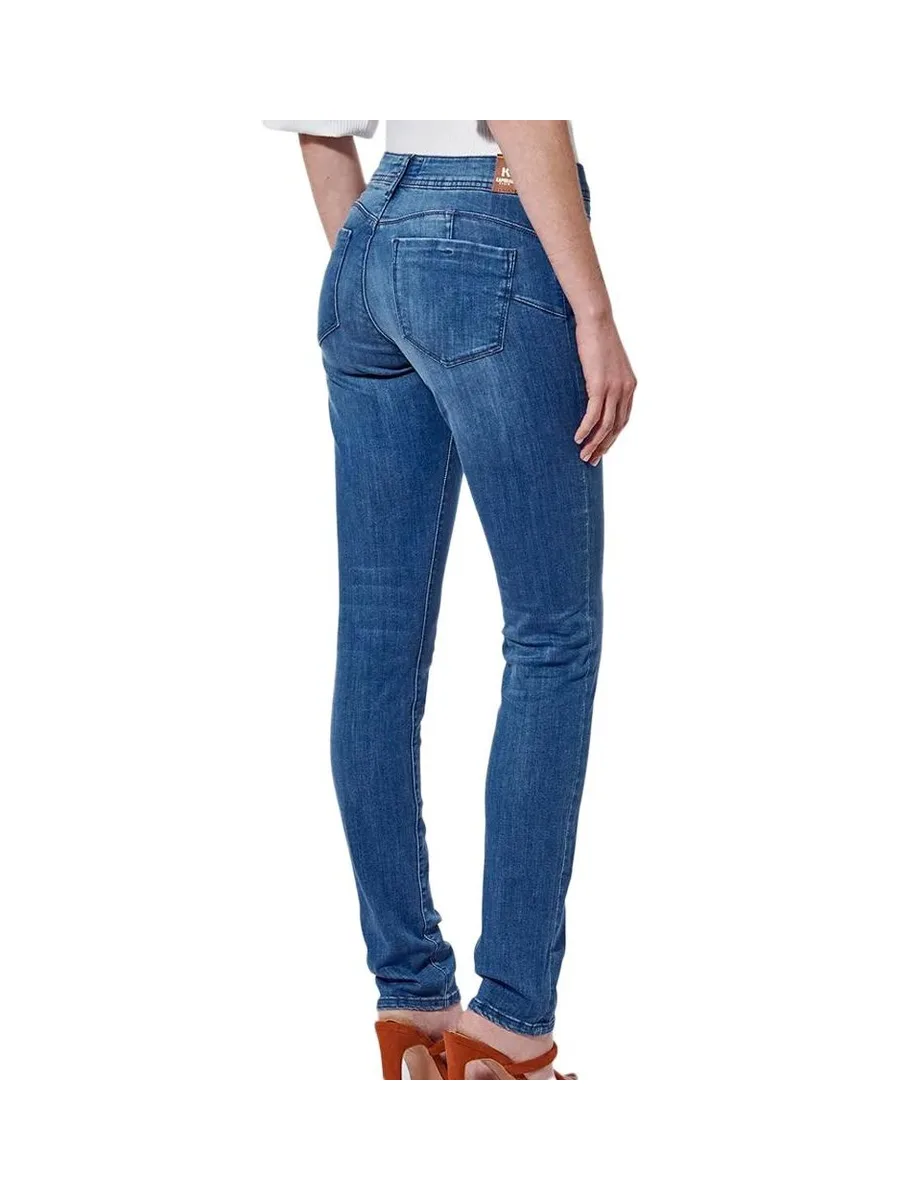 Jean Slim Bleu Femme Kaporal LOCKKE 3