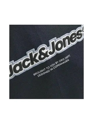 Sweat à Capuche Gris Garçon Jack & Jones Newton Branding 2